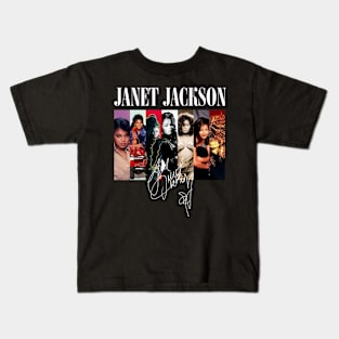 Janet Jackson Vintage Kids T-Shirt